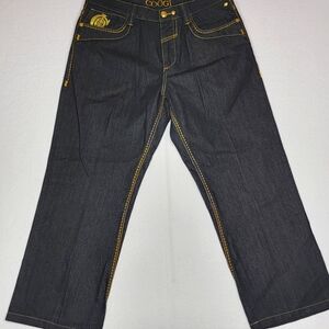 LIKE NEW!! COOGI Embroidered Baggy Jeans Size‎ 38X30. #450
